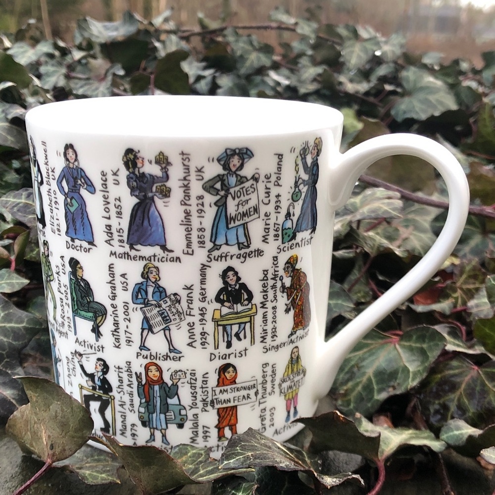 Inspirational Women Illustrated Mug